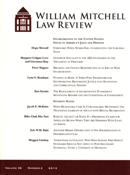 William Mitchell Law Review, Volume 38 Number 4