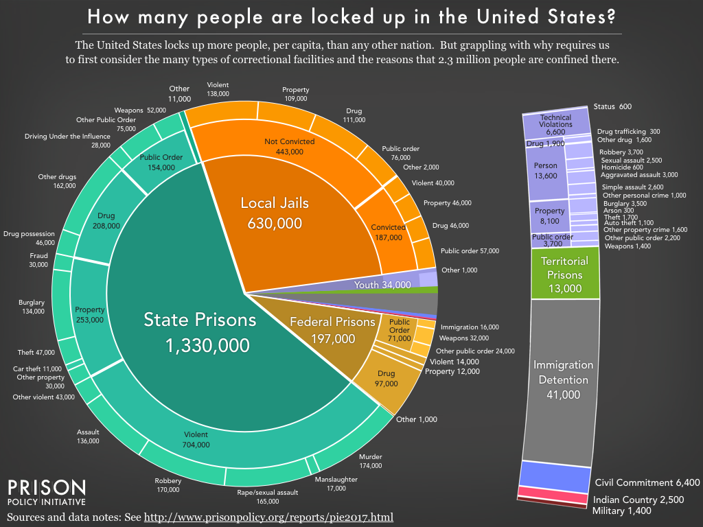 United States Ethnicity Pie Chart 2016