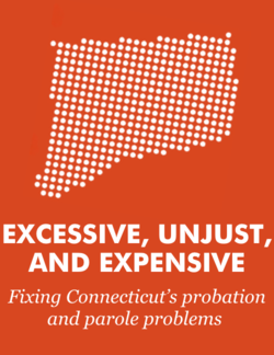 Cover of report on CT's probation and parole problems